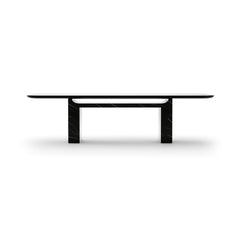 Caracole Overlap Dining Table – front view – Lusso Furniture Miami