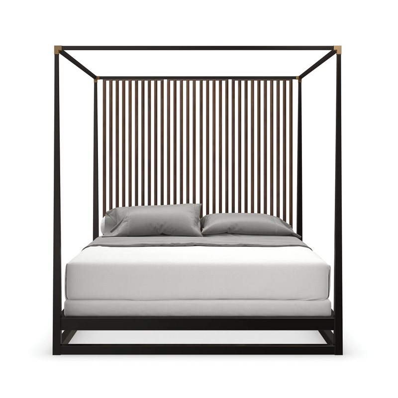 Caracole Pinstripe Bed-zoom-