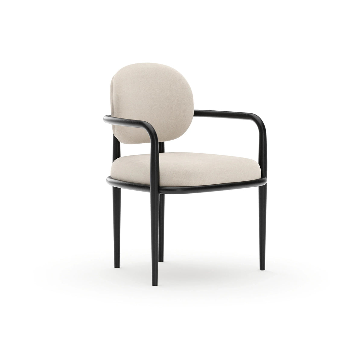 Caracole Madera Arm Chair – angle view – Lusso Furniture Miami