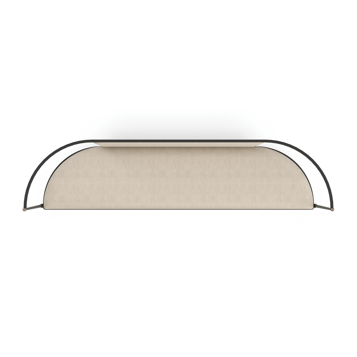Caracole Toulouse Bench – back view – Lusso Furniture Miami