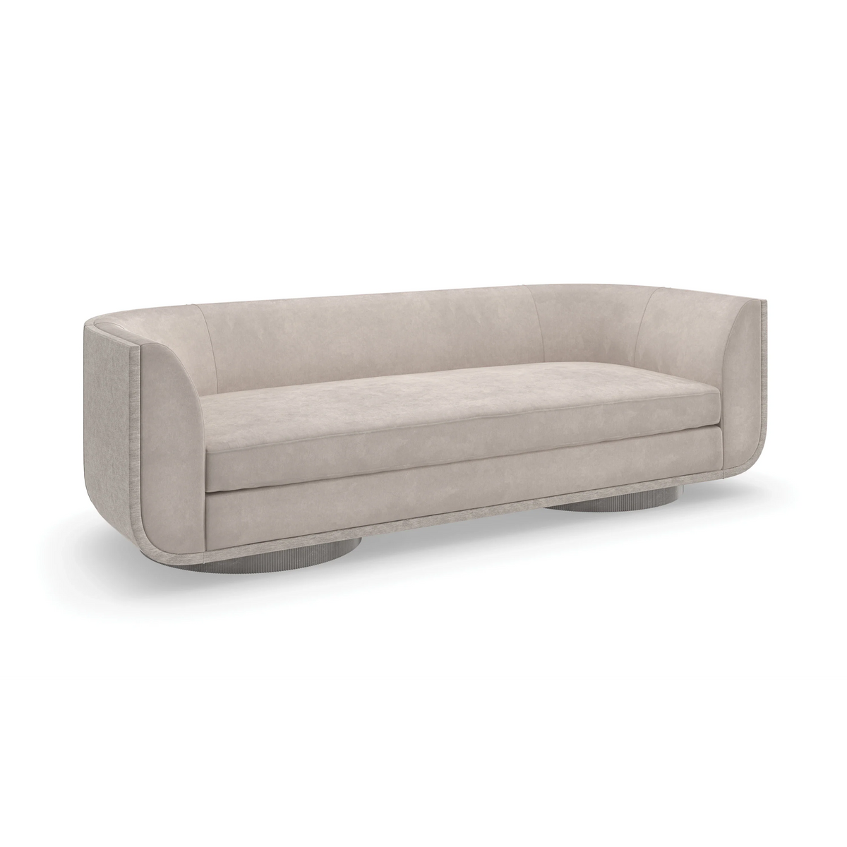 Caracole Clipper Sofa – back view – Lusso Furniture Miami
