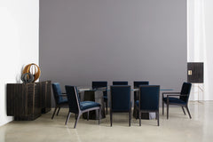 Caracole Vector Dining Table – side view – Lusso Furniture Miami