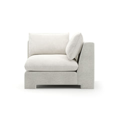 Caracole Devon Sectional Components – front view – Lusso Furniture Miami
