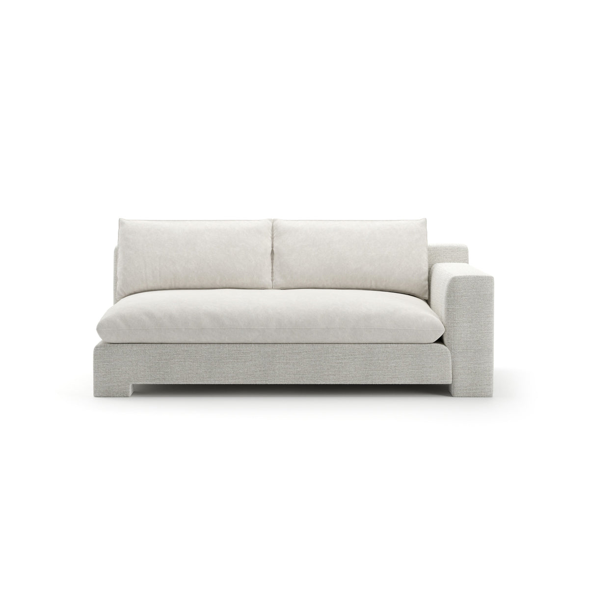 Caracole Devon Sectional Components – top view – Lusso Furniture Miami