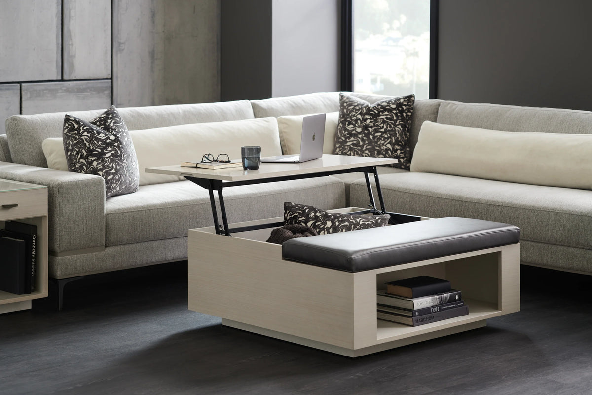 Caracole Repetition Cocktail Table – angle view – Lusso Furniture Miami