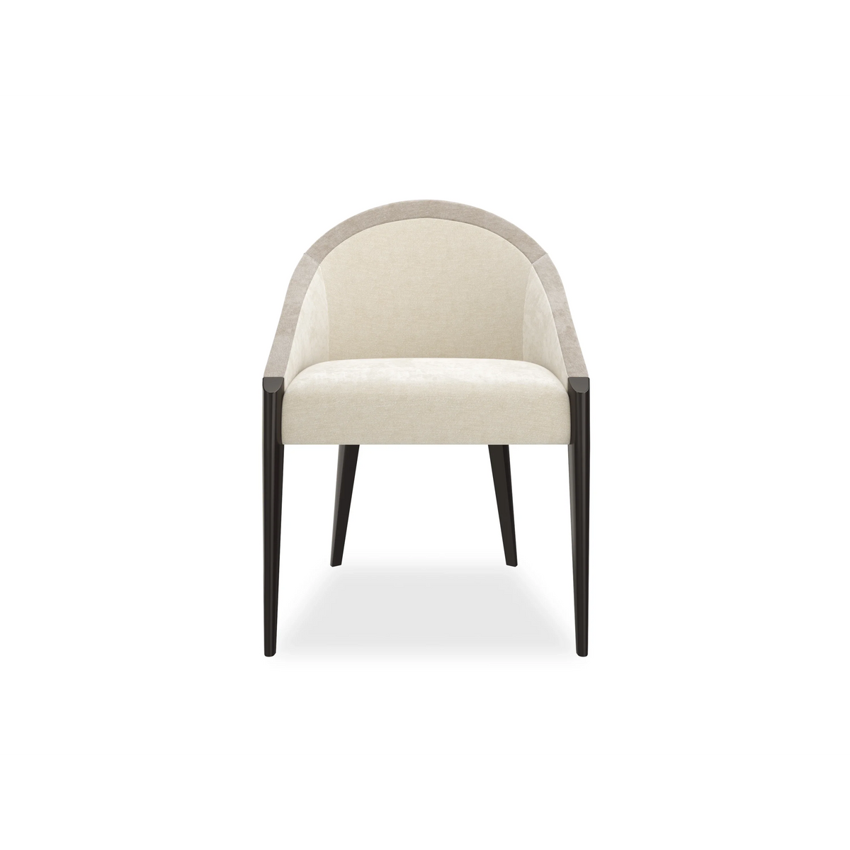 Caracole On All Levels Dining Chair – front view – Lusso Furniture Miami
