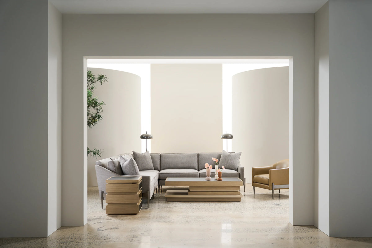 Caracole La Moda Cocktail Table – angle view – Lusso Furniture Miami