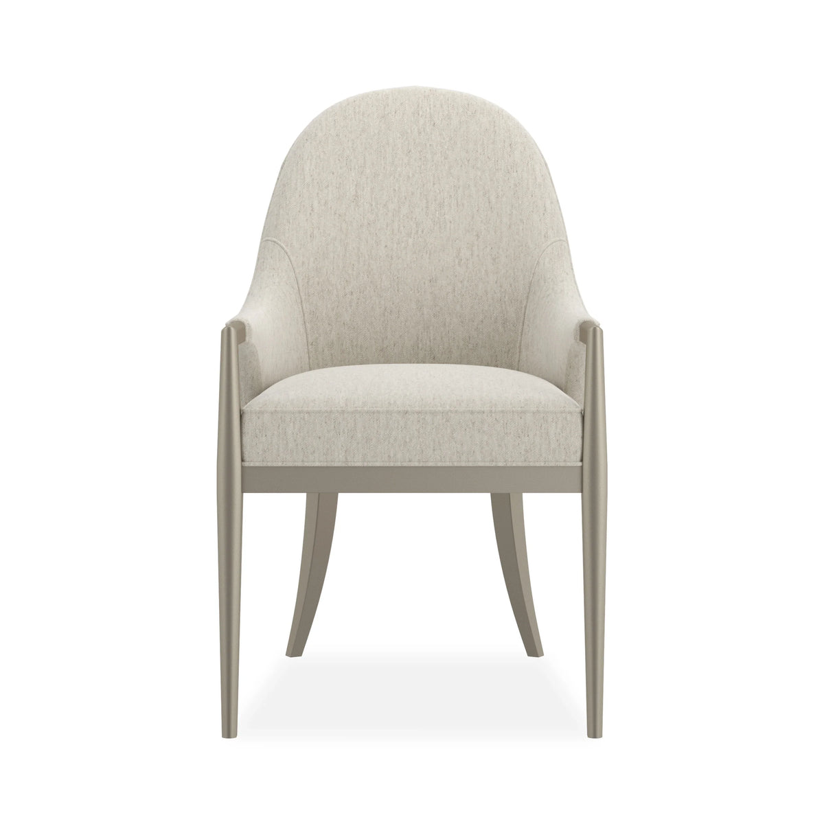 Caracole Natural Choice Arm Chair – front view – Lusso Furniture Miami