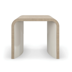 Caracole Movement End Table – front view – Lusso Furniture Miami