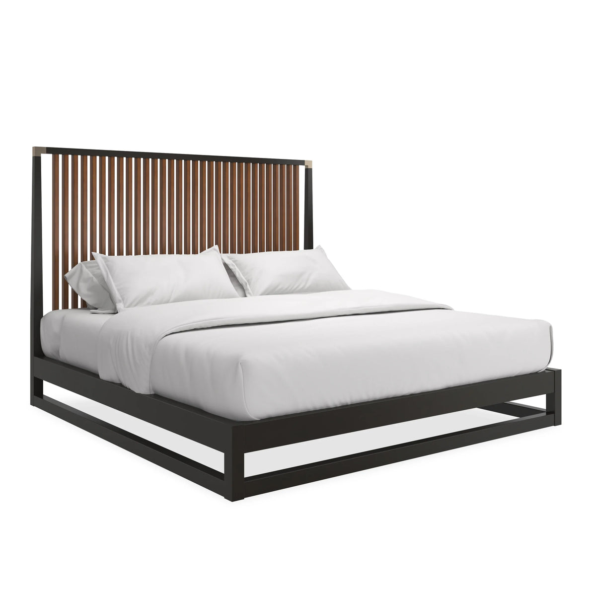 Caracole Pinstripe Bed – view 24 – Lusso Furniture Miami