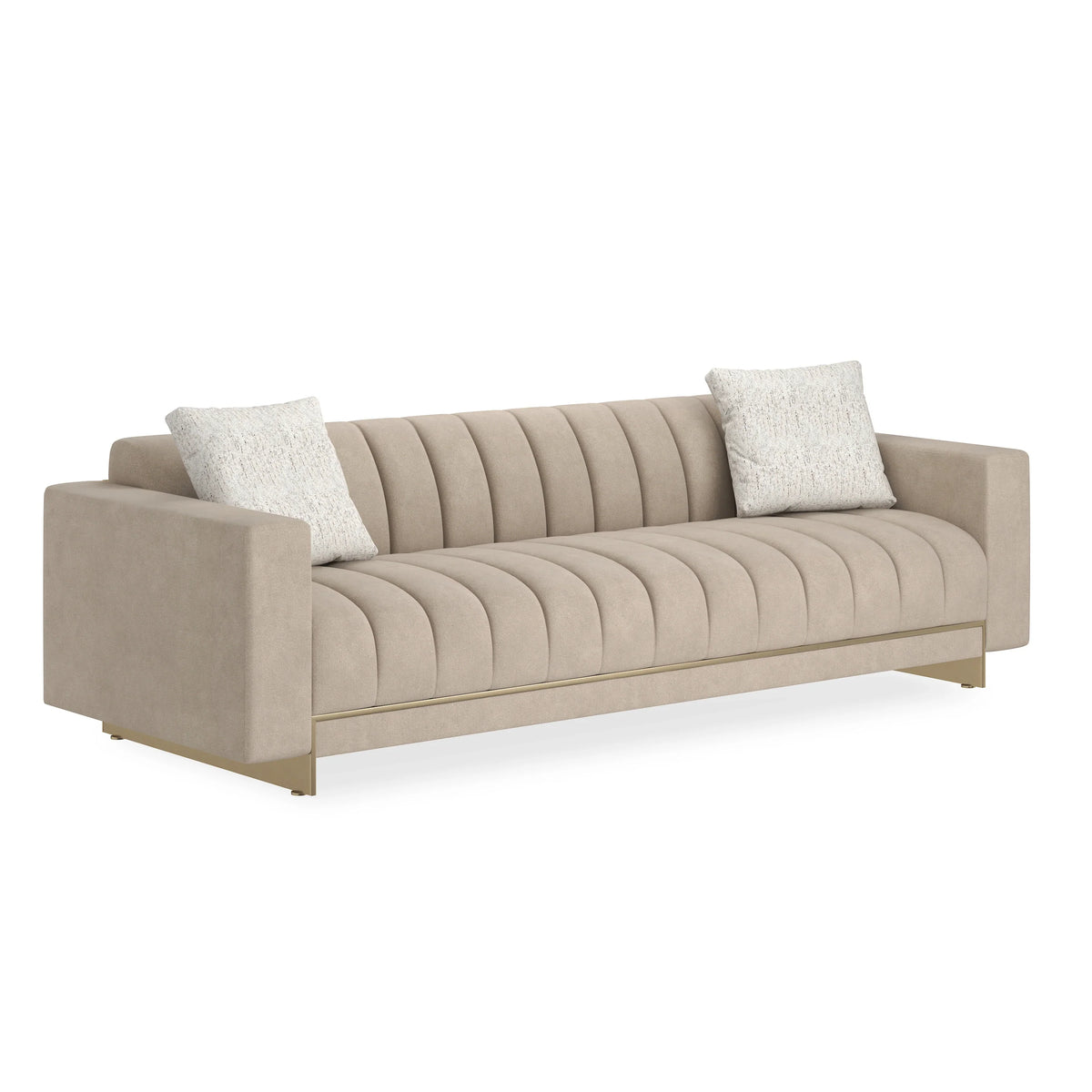 Caracole Well Balanced Sofa – room setting – Lusso Furniture Miami