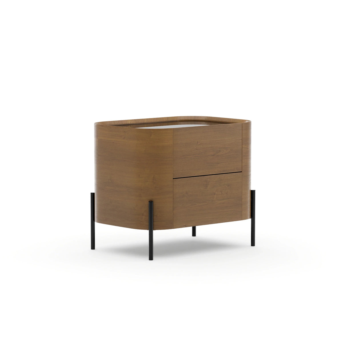 Caracole Atom Nightstand – view 20 – Lusso Furniture Miami