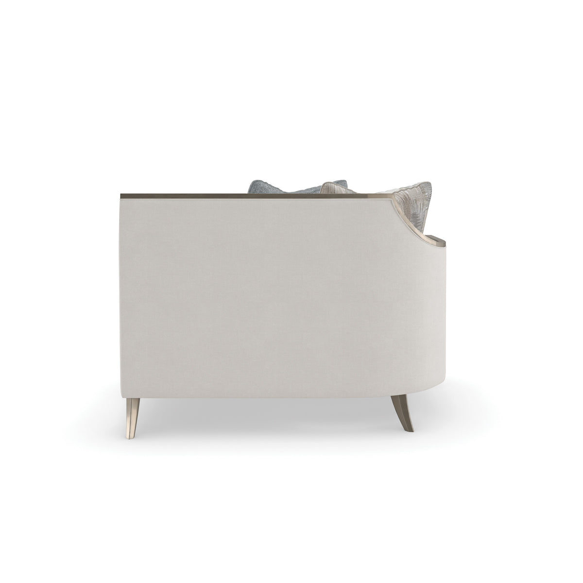 Caracole X Factor Left Facing Loveseat – close-up – Lusso Furniture Miami