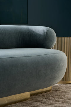 Caracole Lagoon Sofa – room setting – Lusso Furniture Miami