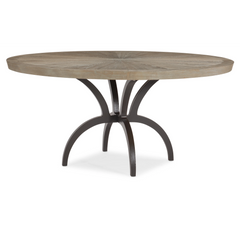 Caracole Rough And Ready Dining Table – detail – Lusso Furniture Miami