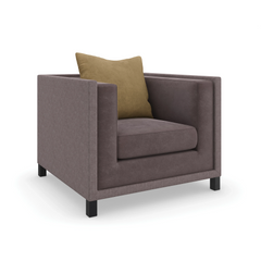 Caracole Tuxedo Accent Chair – finish detail – Lusso Furniture Miami