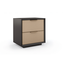 Caracole Wrap Nightstand – side view – Lusso Furniture Miami