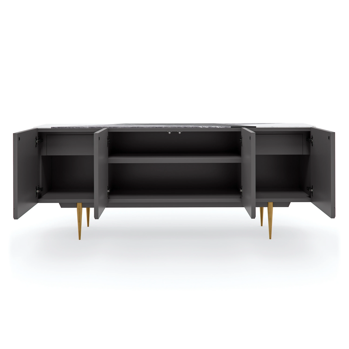 Caracole Over The Edge Buffet – view 11 – Lusso Furniture Miami
