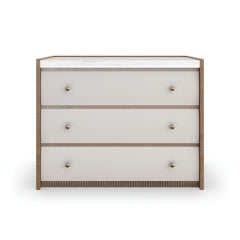Caracole Avignon Nightstand – front view – Lusso Furniture Miami