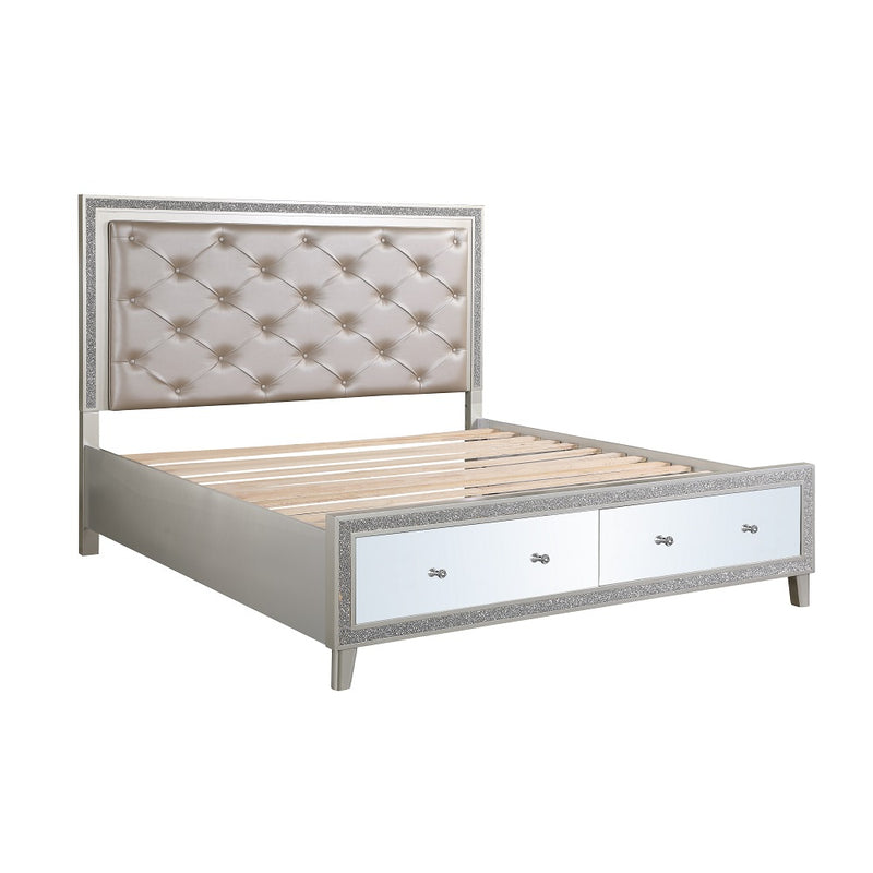 ACME Sliverfluff LED Storage Bed-zoom-