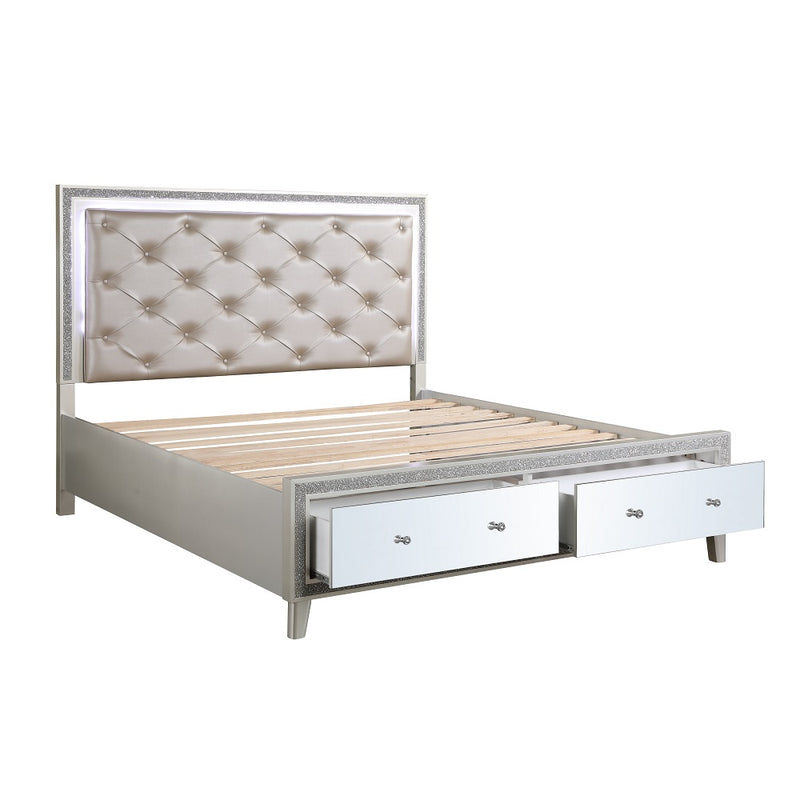 ACME Sliverfluff LED Storage Bed-zoom-