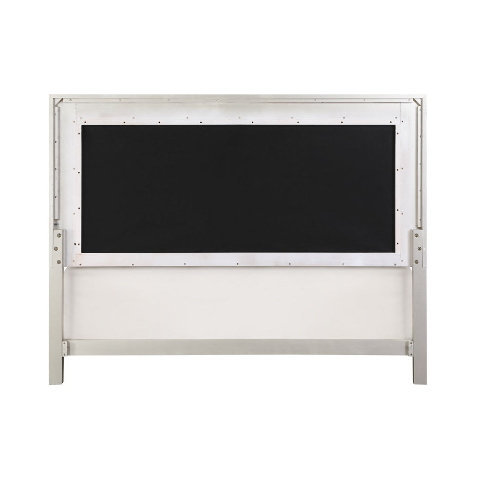 ACME Sliverfluff LED Storage Bed – back view – Lusso Furniture Miami