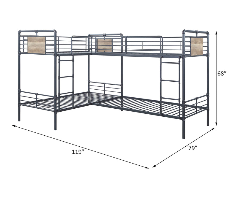 ACME Cordelia Quadruple Bunk Bed-zoom-