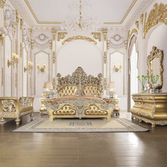ACME Seville Mirror – back view – Lusso Furniture Miami