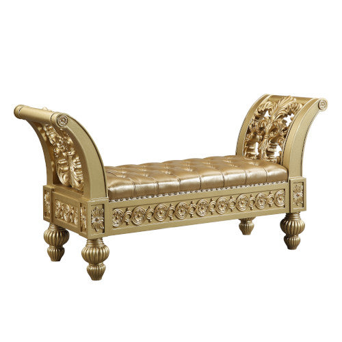 ACME Seville Bench – front view – Lusso Furniture Miami