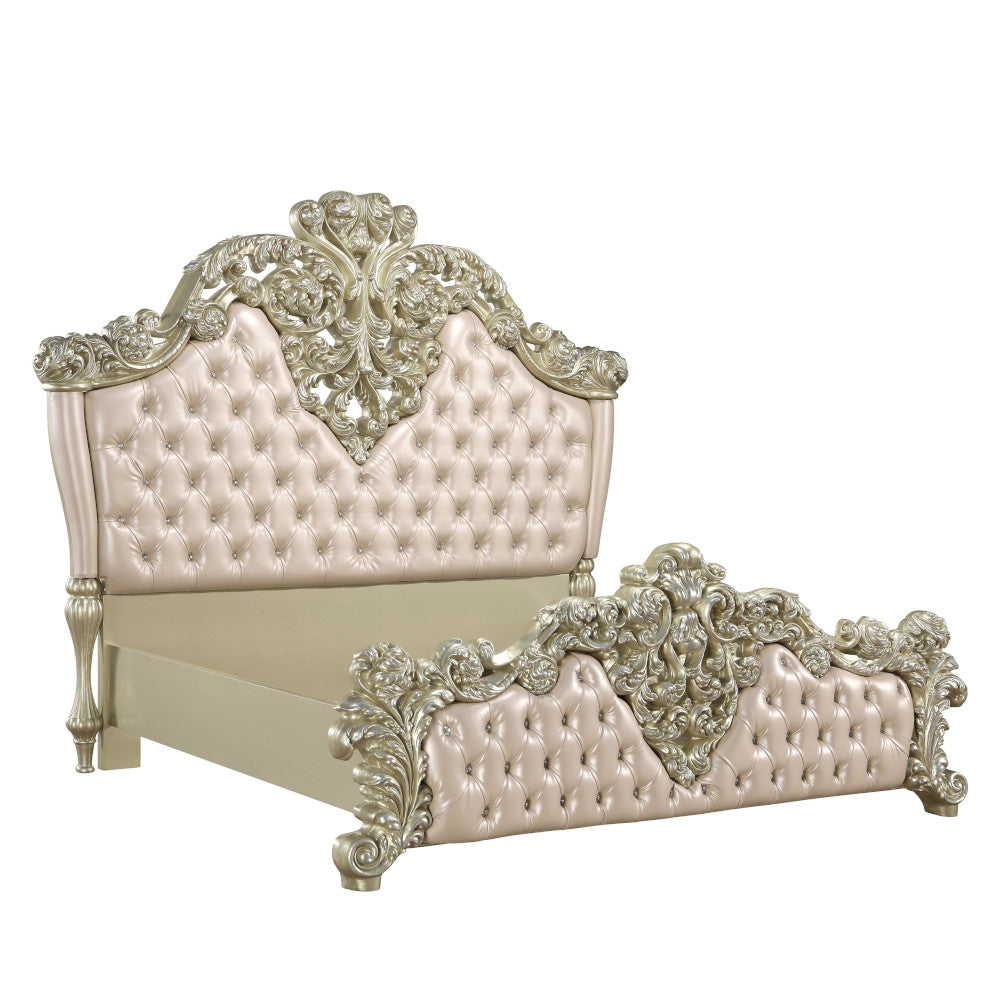ACME Vatican Bed – angle view – Lusso Furniture Miami