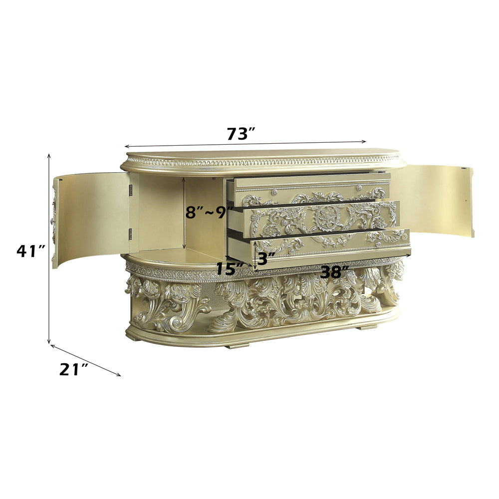 ACME Vatican Dresser – detail – Lusso Furniture Miami