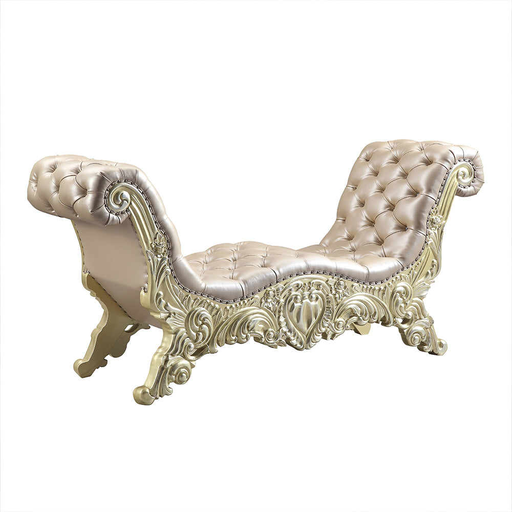 ACME Vatican Bench – angle view – Lusso Furniture Miami