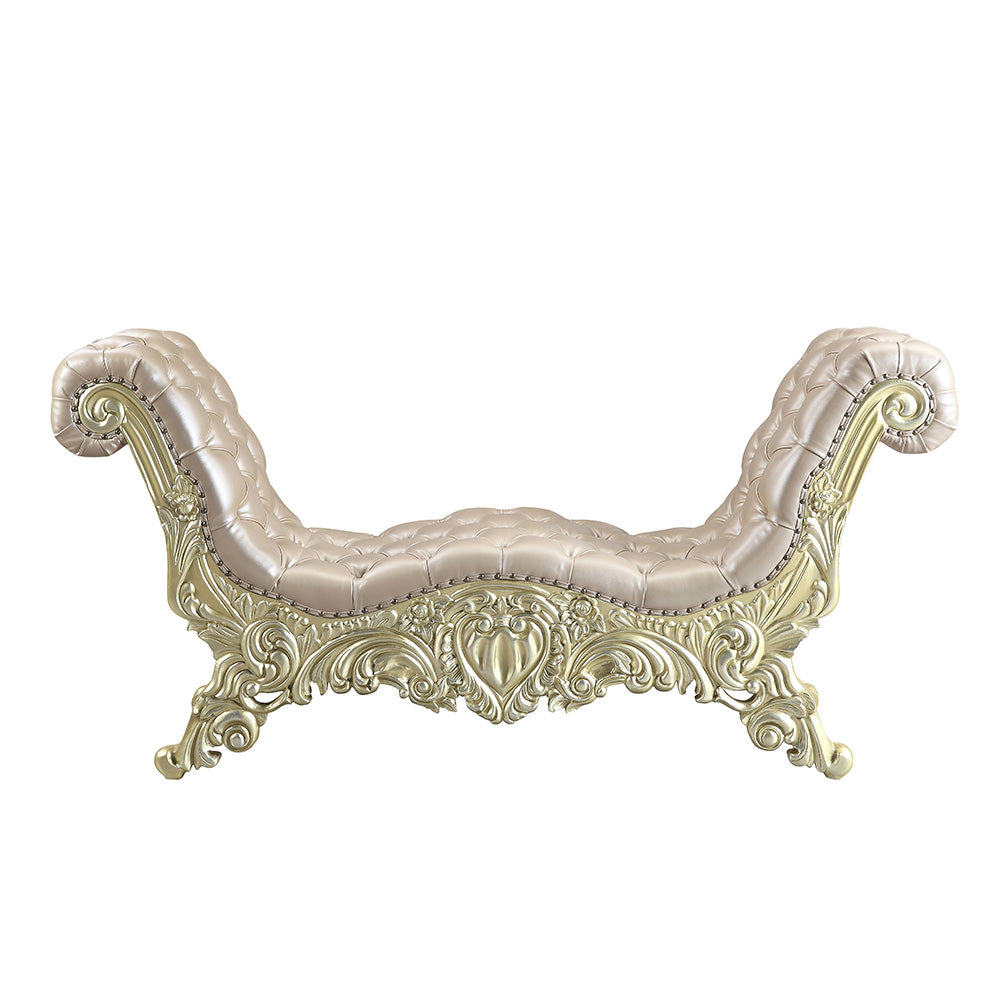 ACME Vatican Bench – side view – Lusso Furniture Miami