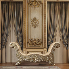 ACME Vatican Bench – front view – Lusso Furniture Miami