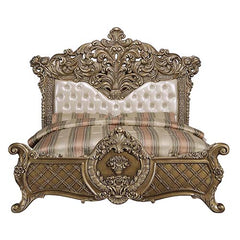 ACME Constantine Bed – angle view – Lusso Furniture Miami