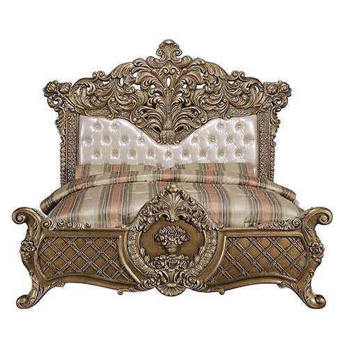 ACME Constantine Bed – angle view – Lusso Furniture Miami