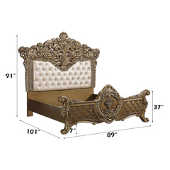 ACME Constantine Bed – top view – Lusso Furniture Miami