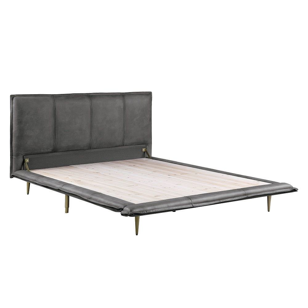ACME Metis Leather Bed – view 16 – Lusso Furniture Miami