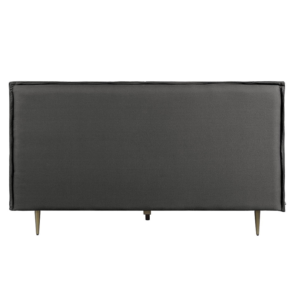 ACME Metis Leather Bed – detail – Lusso Furniture Miami