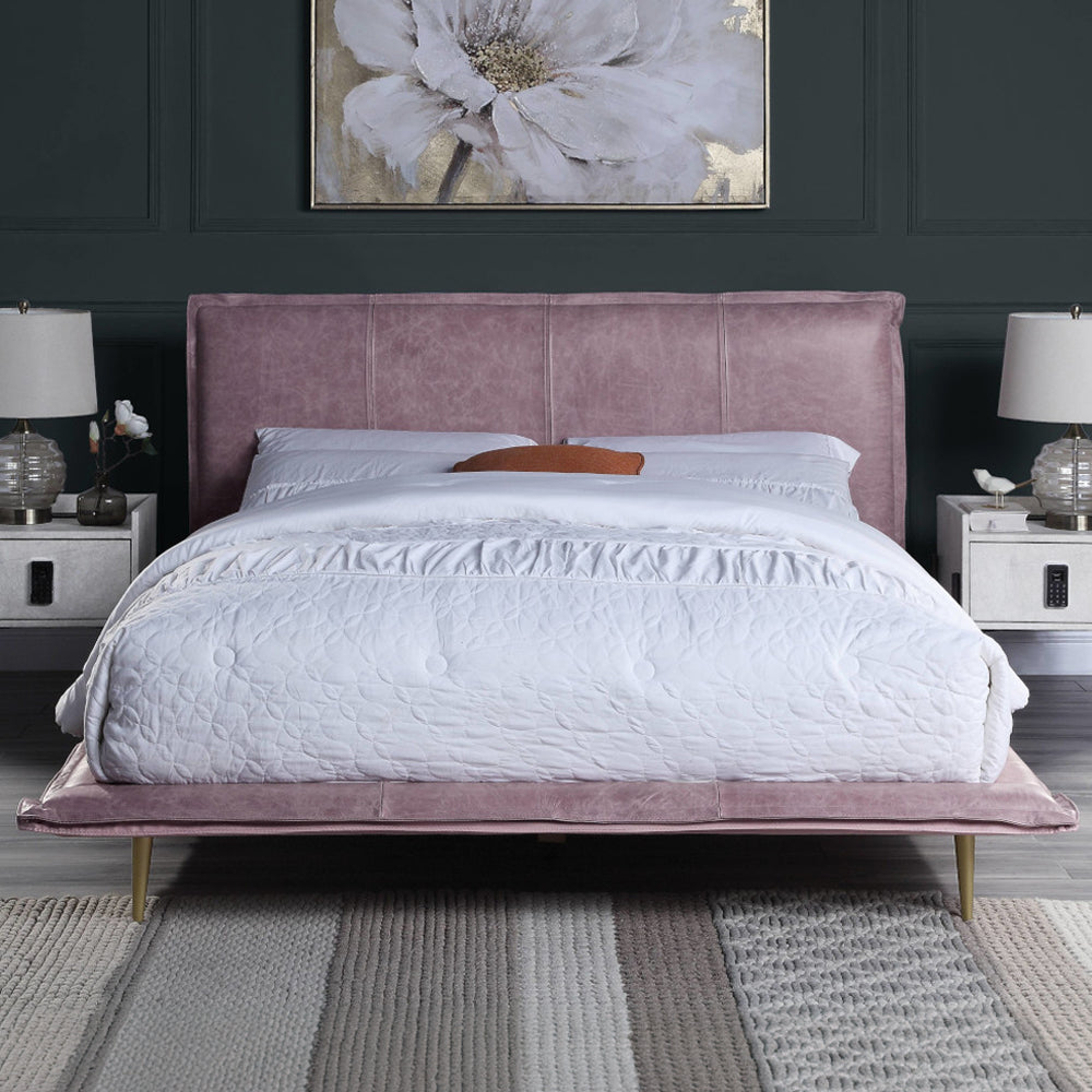 ACME Metis Leather Bed – view 22 – Lusso Furniture Miami