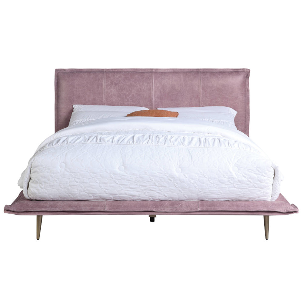 ACME Metis Leather Bed – finish detail – Lusso Furniture Miami