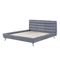 ACME Doris Leather Bed – view 13 – Lusso Furniture Miami