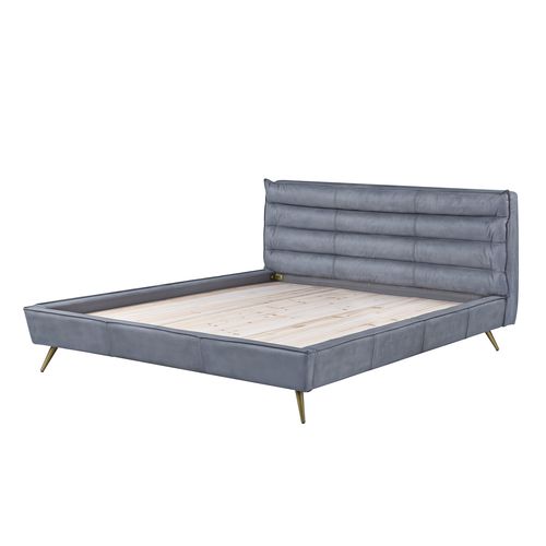 ACME Doris Leather Bed-zoom-