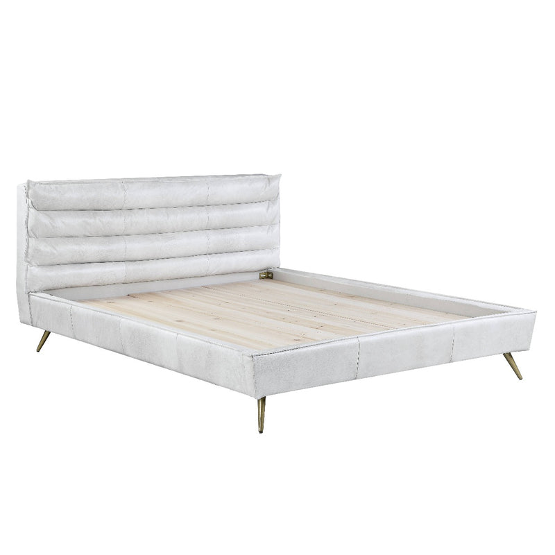 ACME Doris Leather Bed-zoom-