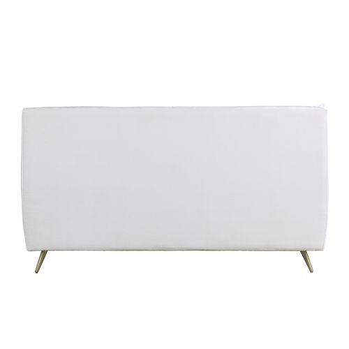 ACME Doris Leather Bed – finish detail – Lusso Furniture Miami