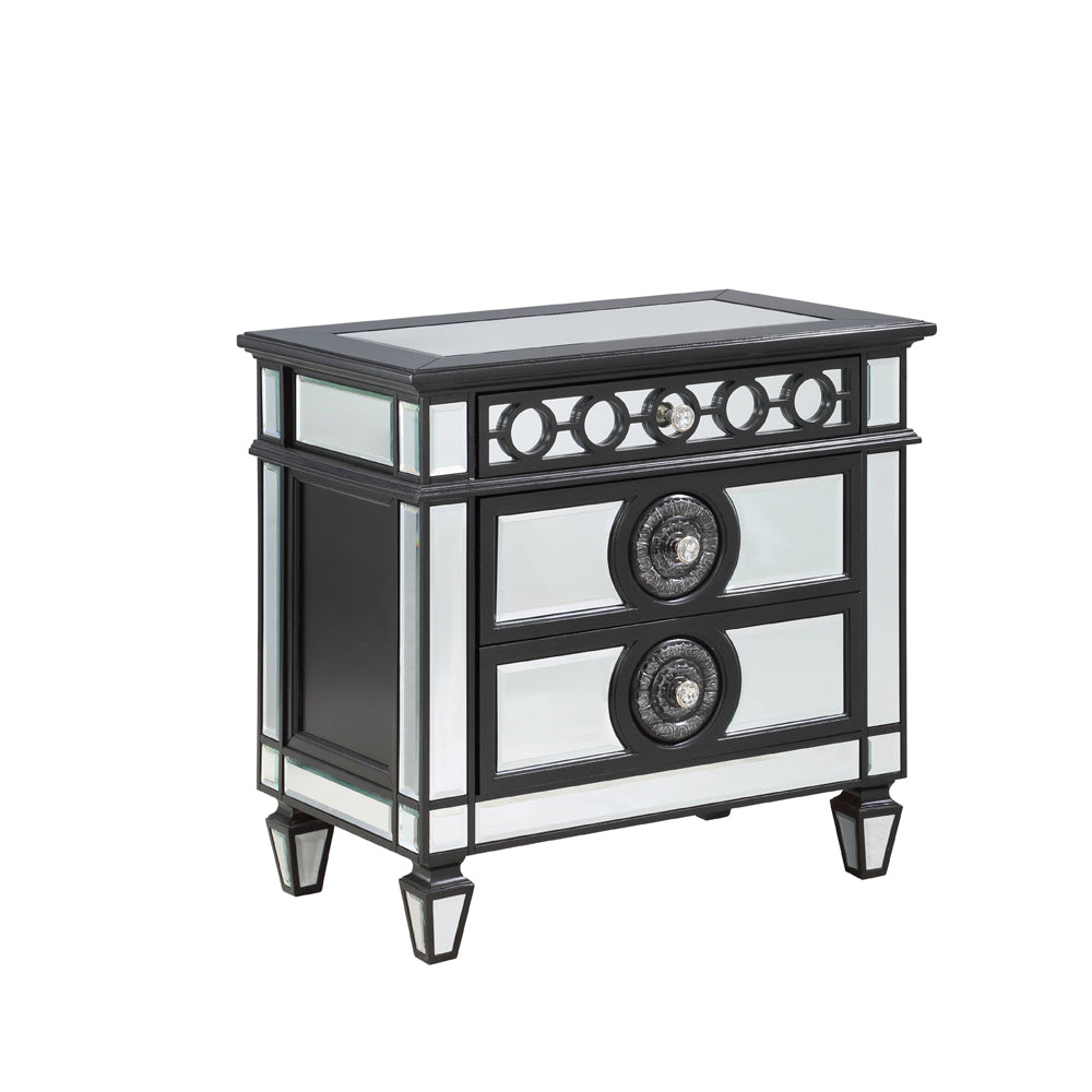 ACME Varian II Nightstand – angle view – Lusso Furniture Miami