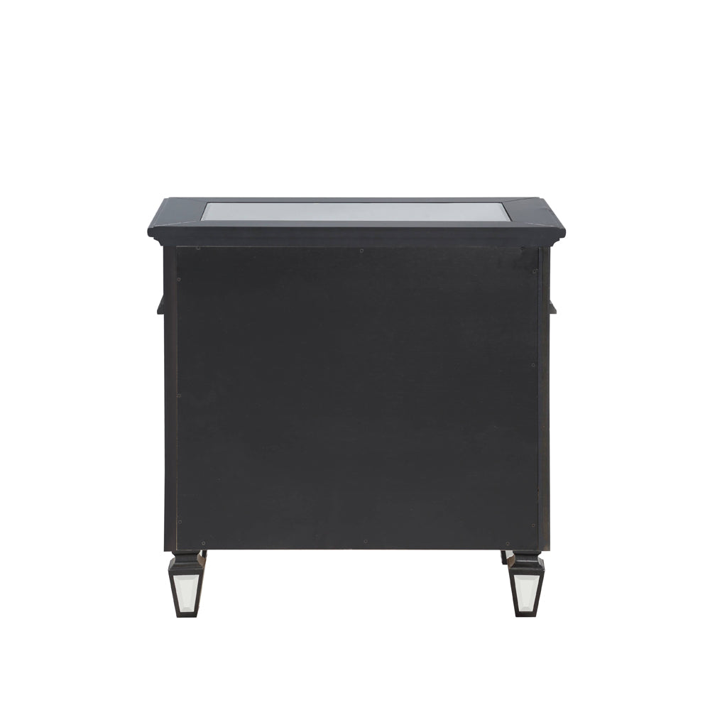 ACME Varian II Nightstand – room setting – Lusso Furniture Miami