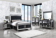 ACME Varian II Nightstand – back view – Lusso Furniture Miami