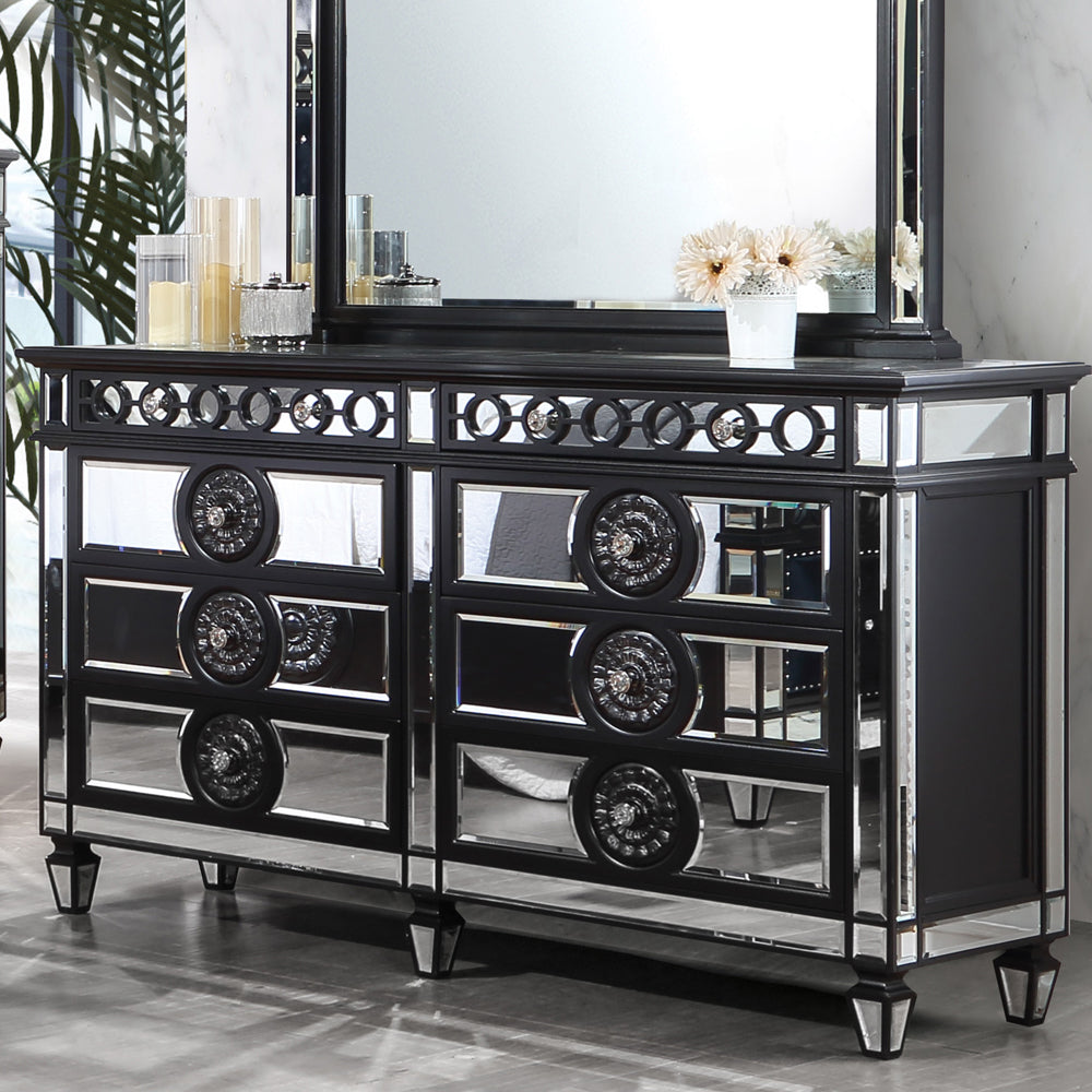 ACME Varian II Dresser – front view – Lusso Furniture Miami