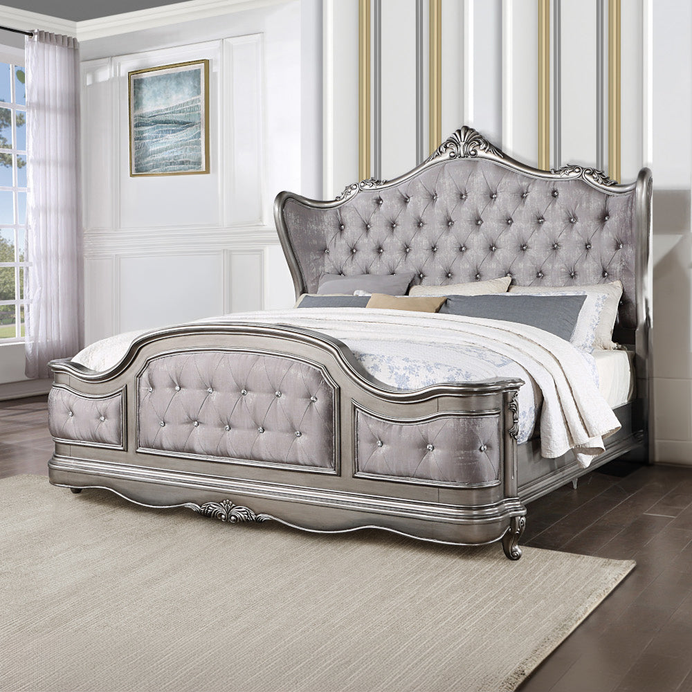 ACME Ariadne Bed – front view – Lusso Furniture Miami